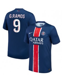 Muži Futbalové oblečenie Paris Saint-Germain Goncalo Ramos #9 2024-25 Krátky Rukáv - Domáci